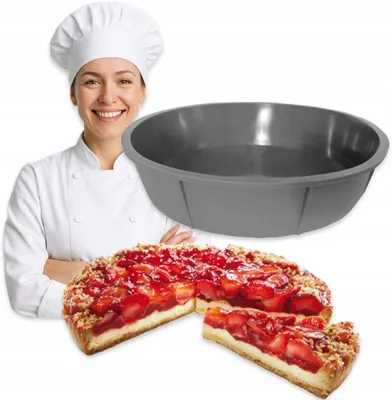 Produktbild von La Cucina Silikon-Backform für Tarte Kuchen Ø 27cm Grau