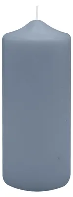 Produktbild von Spitzkopf Stumpen Kerzen Pacific Blue Blau/Grau 12 x Ø 8 cm, 6 Stück