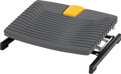 Obrázek produktu pro BakkerElkhuizen Pro 959 Footrest, Černá, Šedá, Oranžová, Plast, Guma, Ocel, 120 kg, 0 - 87°, 49 cm, 40 cm