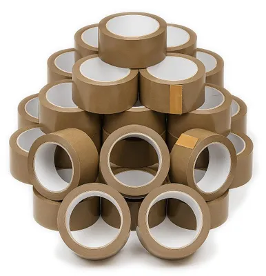 Immagine prodotto di Grande set di 72 rotoli di nastro adesivo da imballaggio economico (48 mm x 50 metri, marrone) - WD1776150201