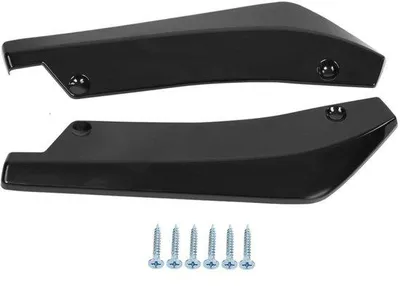 Productafbeelding van Heckdiffusor - Auto Spoiler - Lichtgewicht - Achterbumper - Anti-Crash Splitter - Bescherming voor voertuigen - Glanzend zwart