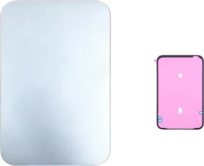 Produktbild von OEM iPhone 17 Pro Max Akkudeckel Backcover Rückseite Glas Rückglas + Dichtung Weiß