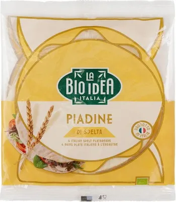 PIADINA ORKISZOWA BIO (4 szt.) 260 g - LA BIO IDEA
