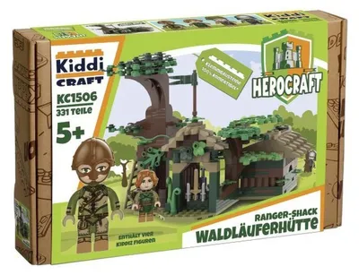 Image de Dark Side Bricks GmbH Kiddicraft KC1506 Cabane de l'éclaireur