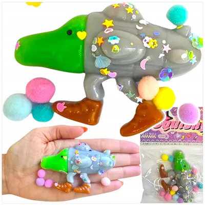 Produktbild von Toys Brainrot Antistress Squishy Ball mit Kügelchen