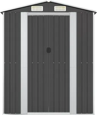Produktbild von "SALE 2026"Mülltonnenboxen - Anthrazit Geräteschuppen Anthrazit 192x108x223cm Verzinkter Stahl Stabli Möbel2377578