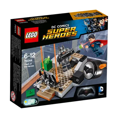 Obrázek produktu pro LEGO DC Comics Super Heroes Clash of the Heroes, Sada na stavění, 6 rok/roky, 91 kusů