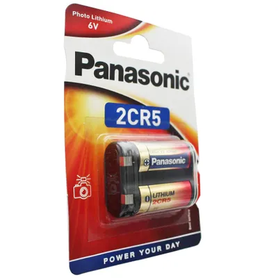Obrázek produktu pro Panasonic 2CR-5L, Baterie na jedno použití, Lithium, 6 V, 1 kusů, Prizmatický akumulátor