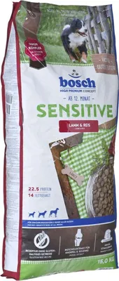 Produktbild von Bosch SENSITIVE MIT LAMM & REIS, Adult, Lamm, Reis, 15 kg, Gluten-frei