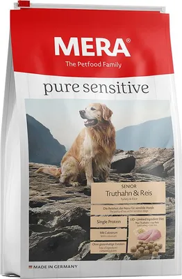 Produktbild von Mera Dog Pure Senior Truth & Reis 1kg