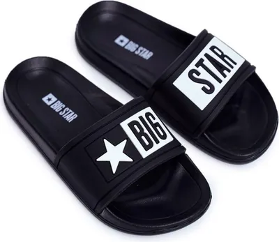 Zdjęcie produktu dla Klapki Dziecięce Big Star Czarne DD374150 32