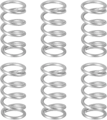 Obrázok produktu pre Nerezové predlžovacie pružiny, tlačné pružiny 1,2 mm x 10 mm x 20 mm