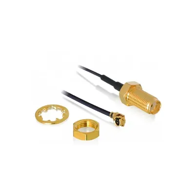 Produktbild von DeLOCK 88825, Schwarz, MHF (I-PEX), RF SMA
