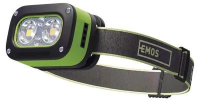 LED nabíjecí čelovka P3545, 175 lm, 50 m, Li-Pol 800 mAh