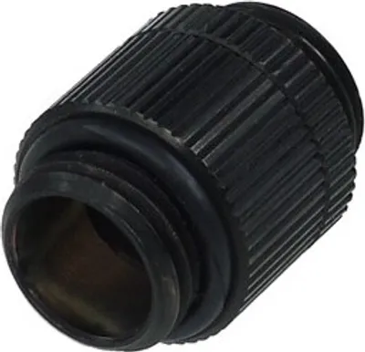 Obrázek produktu pro Alphacool 17033, Spojka, Mosaz, Černá, 18 mm, 44 mm, Tekutina