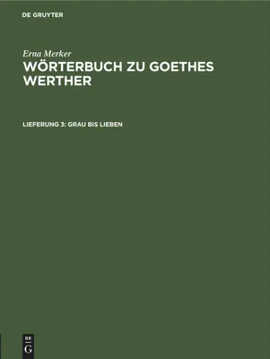 Produktbild von Grau bis lieben