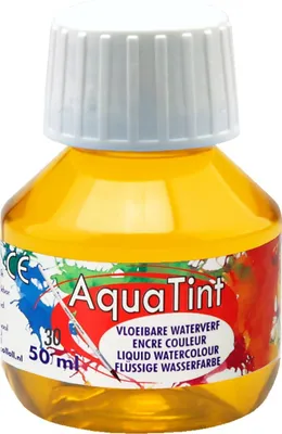 Zdjęcie produktu dla Aquatinta żółta – atrament rozpuszczalny w wodzie – 50 ml