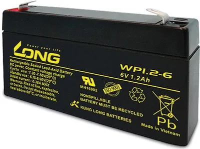 Immagine prodotto di Accumulatore KUNG LONG WP1.2-6, 6 V-/1,2 Ah