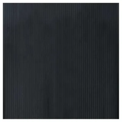 Produktbild von vidaXL Teppich Rechteckig Schwarz 100x100 cm Bambus