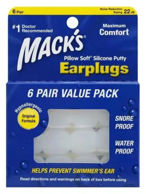 Productafbeelding van Macks Earplugs (6 Paar)
