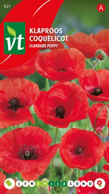 Immagine prodotto di Semi di papavero rosso - Circa 0,75 gr | VT_821