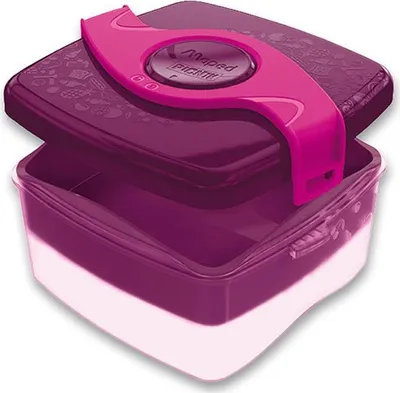 Image de - Boîte à goûter Origins - rose