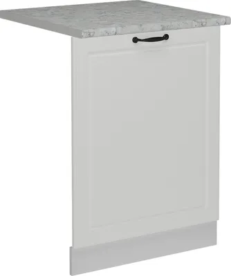 Obrázok produktu pre Predný panel umývačky riadu Vicco R-Line Biely vidiecky dom 60 cm s pracovnou doskou, Model 55072