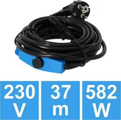 Obrázek produktu pro Protimrazový kabel 37 m (592 W)