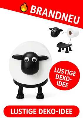 Produktbild von Toilettenpapierhalter Hund Deko Stehend Tierform WC Rollenhalter Badezimmer 2025