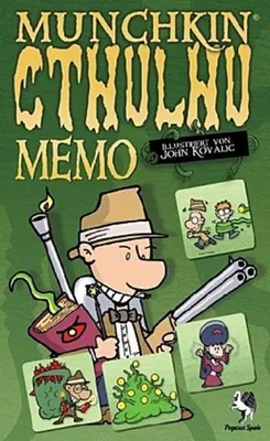 Produktbild von Munchkin Cthulhu Memo (Kartenspiel).