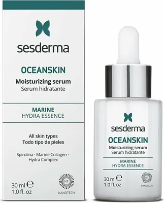 Zdjęcie produktu dla Sesderma OCEANSKIN, Serum do ciała, Kobiety, Skóra uniwersalna, Nawilżający, Nawilżający, Regeneracja, Buteleczka z kroplomierzem, 30 ml