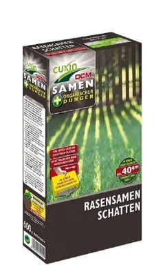 Produktbild von CUXIN DCM Rasensamen Schatten 600 g