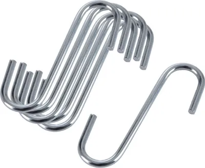 Produktbild von Orion Haken für Küchenleiste KÜCHEN-RELING Räucherhaken 6x4,5 cm 6 Stück
