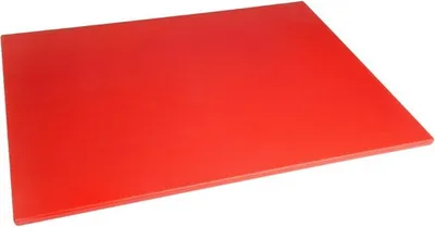 Produktbild von Hygiplas Ldpe Schneidebrett Rot 60X45X1Cm