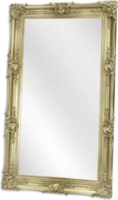 Produktbild von Casa Padrino Barock Spiegel Silber 122 x H. 212 cm - Garderoben Spiegel - Wohnzimmer Spiegel - Barock Möbel