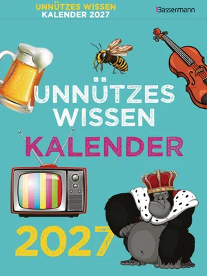 Produktbild von Unnützes Wissen Kalender 2027