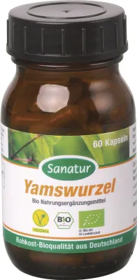Produktbild von Sanatur Yamswurzel , 60 Kapseln (33 g)