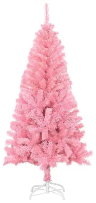 Immagine prodotto di Albero di Natale artificiale con supporto Rosa 120 cm in PVC
