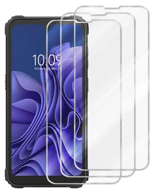 Produktbild von Cadorabo 3x Schutzfolie für Blackview BV5300 / BV5300 PRO in KRISTALL KLAR Gehärtetes Tempered Display-Schutzglas Panzerfolie