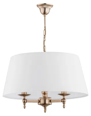 Immagine prodotto di Lampada a sospensione ROKSANA oro-bianca 3xE14x10W in metallo, dimensioni: 64x50x50 cm, IP20, Alfa