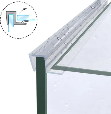 Immagine prodotto di Guarnizione per doccia Guarnizione per box doccia DK07 (5-7mm) - 90cm Guarnizione di ricambio per box doccia
