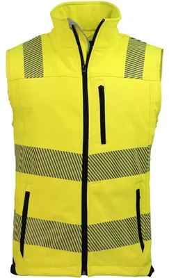 Produktbild von Warnweste Prevent® Trendline Gr.L gelb EN ISO 20471 Kl.2 PREVENT TRENDLINE