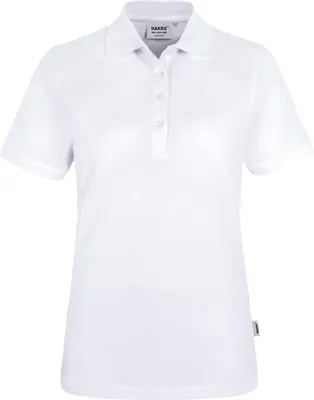 Produktbild von HAKRO Poloshirt Classic Damen #110  Gr. XS weiß