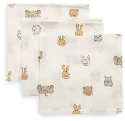 Image de Serviettes hydrofiles Spucktücher 31x31 cm - Jollies - Lot de 3