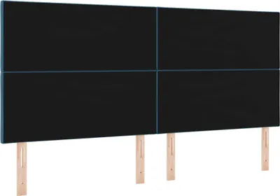 Obrázek produktu pro vidaXL Čelo postele tmavě modré 200 cm samet