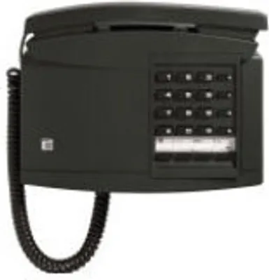 Produktbild von FMN Analoges Wandtelefon B122plus, lichtgrau, 4 Zielwahlspeicher, Wahlwiederholung, Zifferntastatursperrung, Wandmontage, 3 Namentasten, 3-stufige Klingellautstärke, EEPROM Speichererhalt