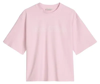Produktbild von Marc OŽPolo Casual (318) T-shirt, short sleeve, logo, dried rose 605 605 XS