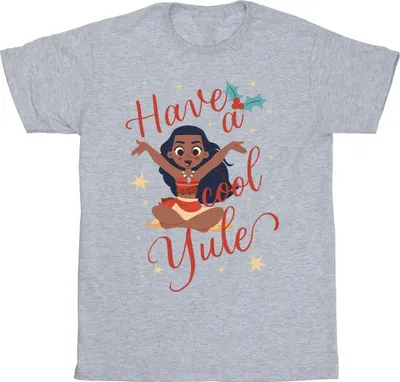 Immagine prodotto di Moana - Maglietta "Have A Cool Yule" per bambina BI55018 (140-146) (grigio sport)