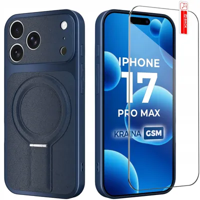 Productafbeelding van Beschermhoes voor de iPhone 17 Pro Max met magnetische ring voor MagSafe + 9H-gehard glas