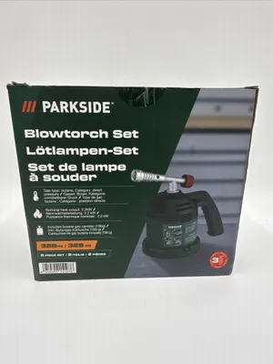 Produktbild von Lötlampen Set Parkside Parkside mit Butan Gas, Nennwärmebelastung 2,2 KW
